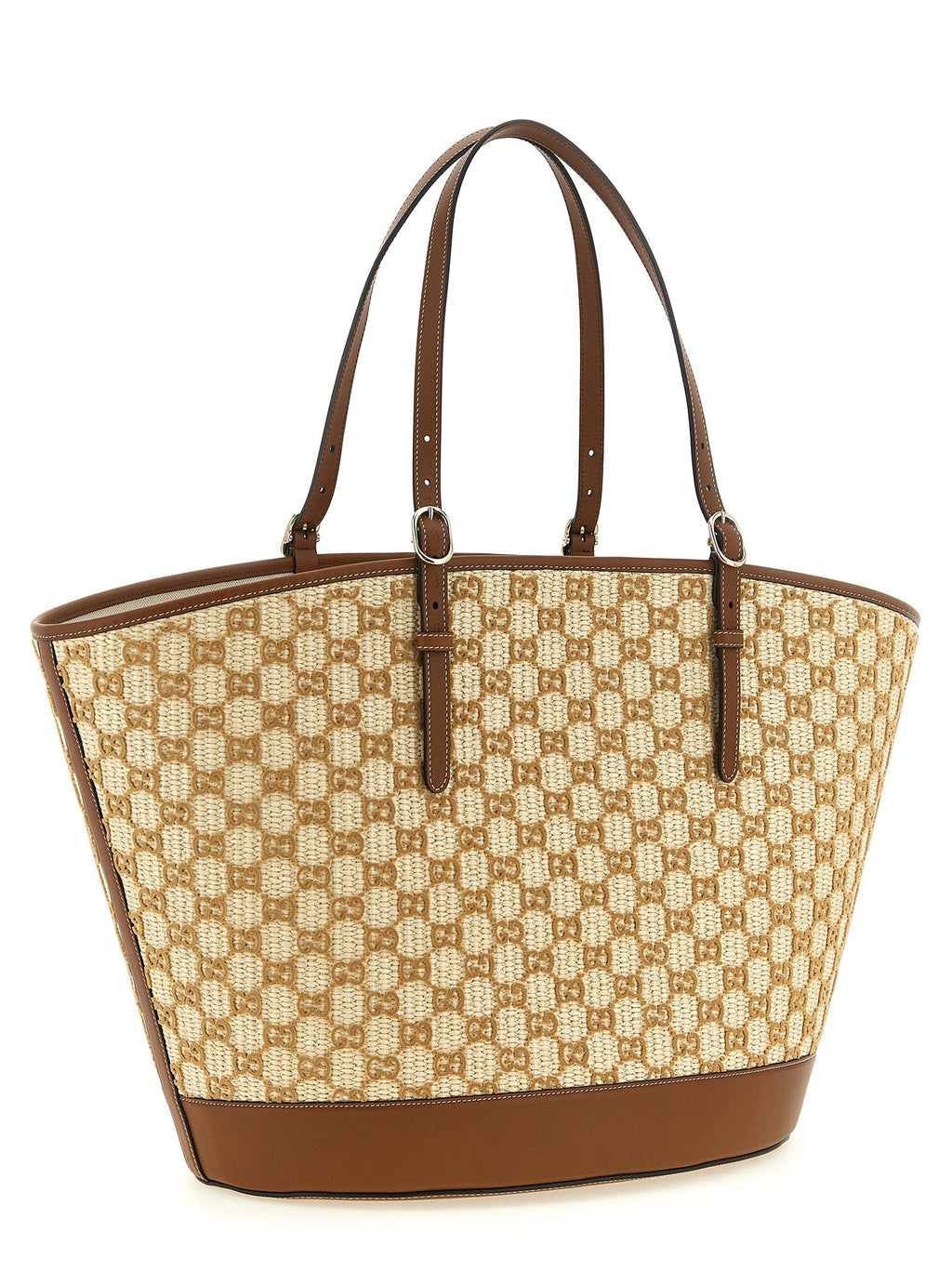 Gucci Large Woven Shopping Bag