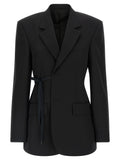 Balenciaga Wrap Tailored Blazer