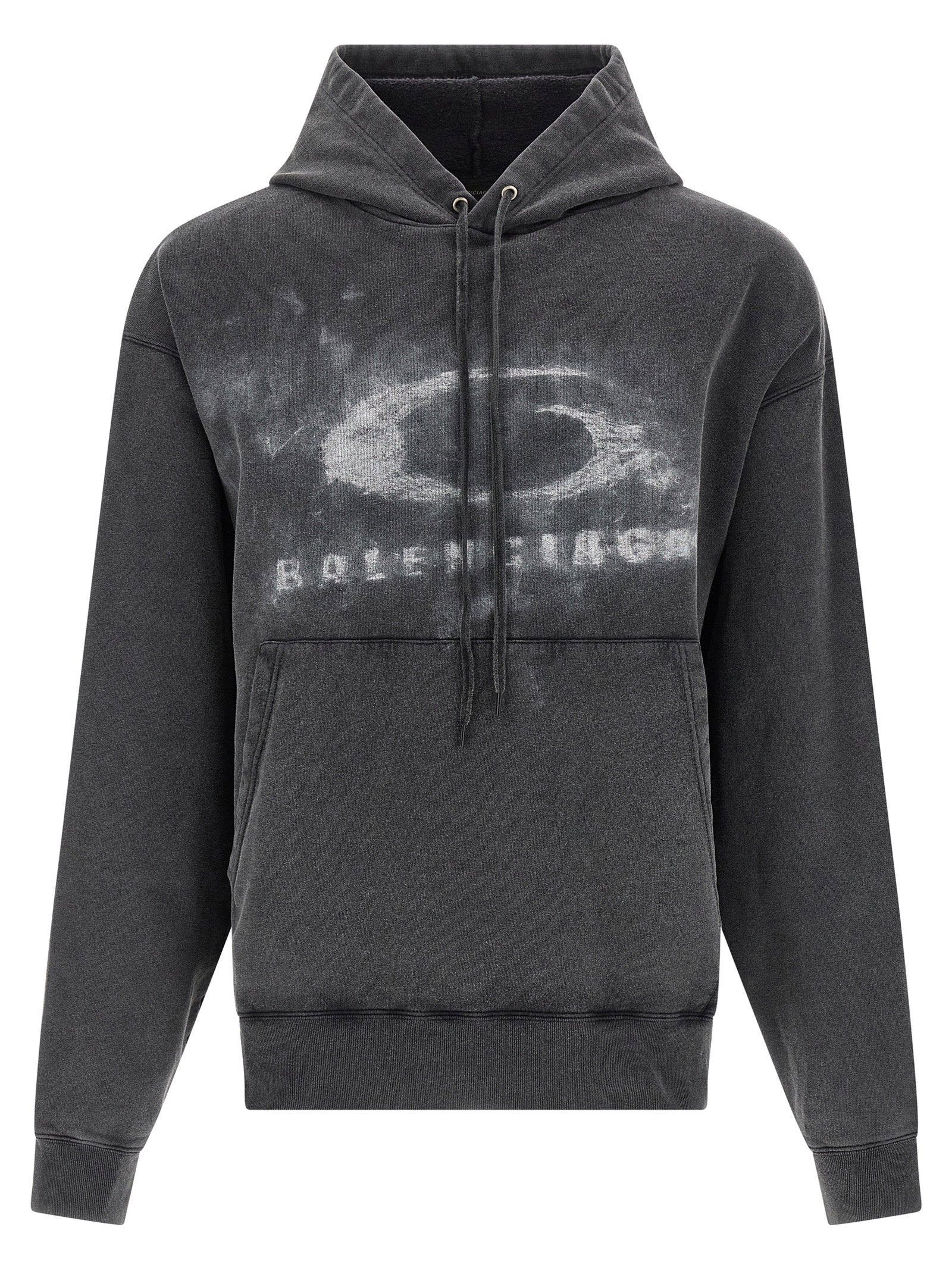 Balenciaga Washed Crayon Loop Hoodie
