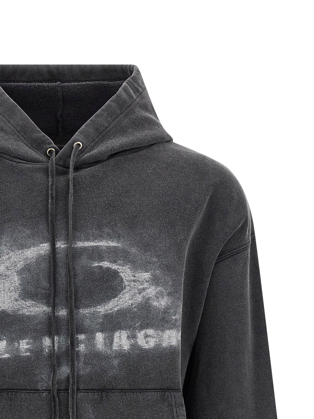 Balenciaga Washed Crayon Loop Hoodie