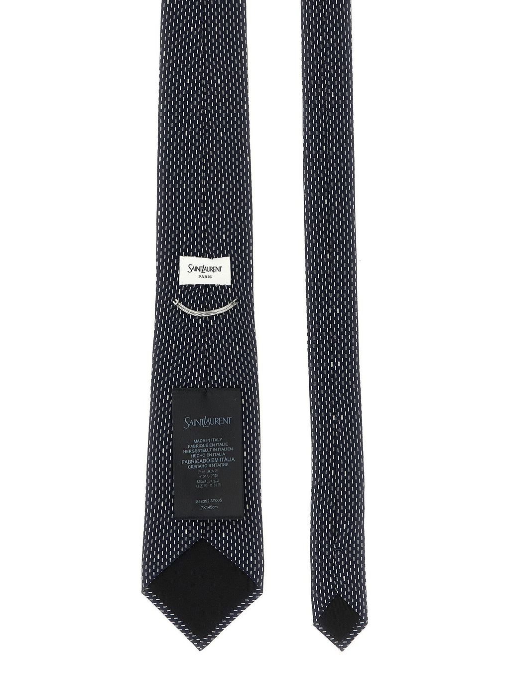 Saint Laurent Polka Dot Tie
