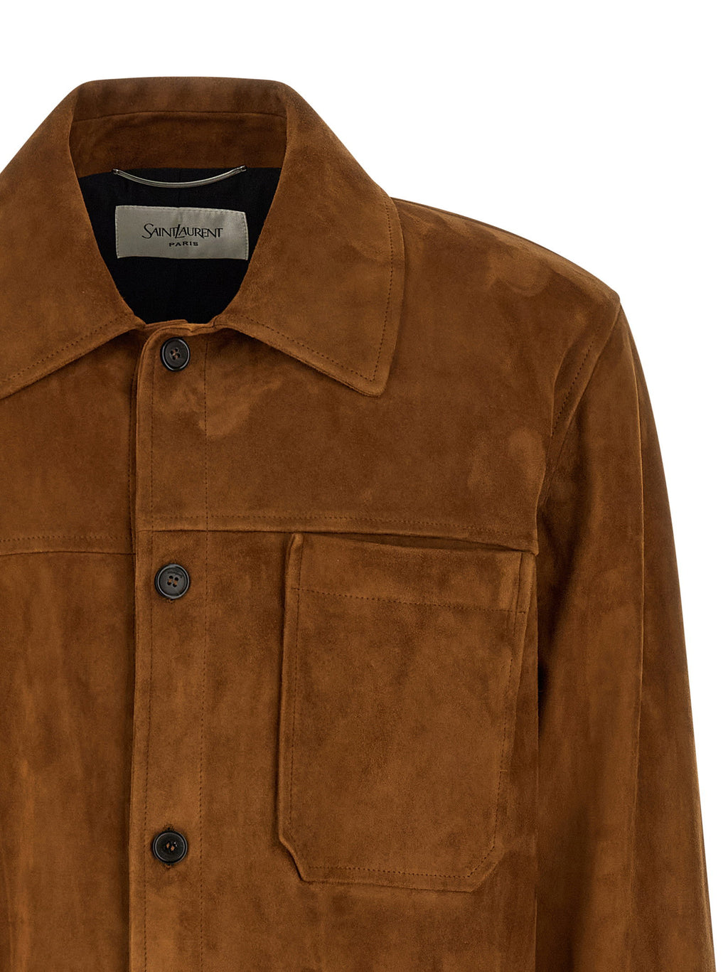 Saint Laurent Suede Overshirt