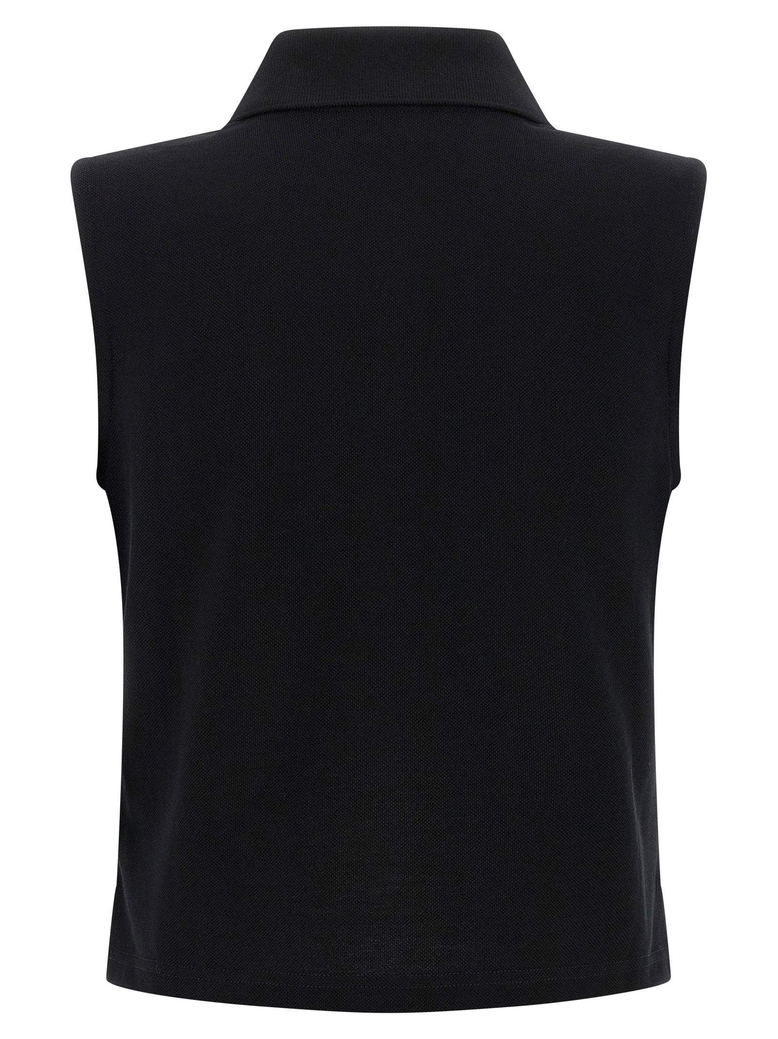Saint Laurent Cassandre Embroidered Polo Shirt