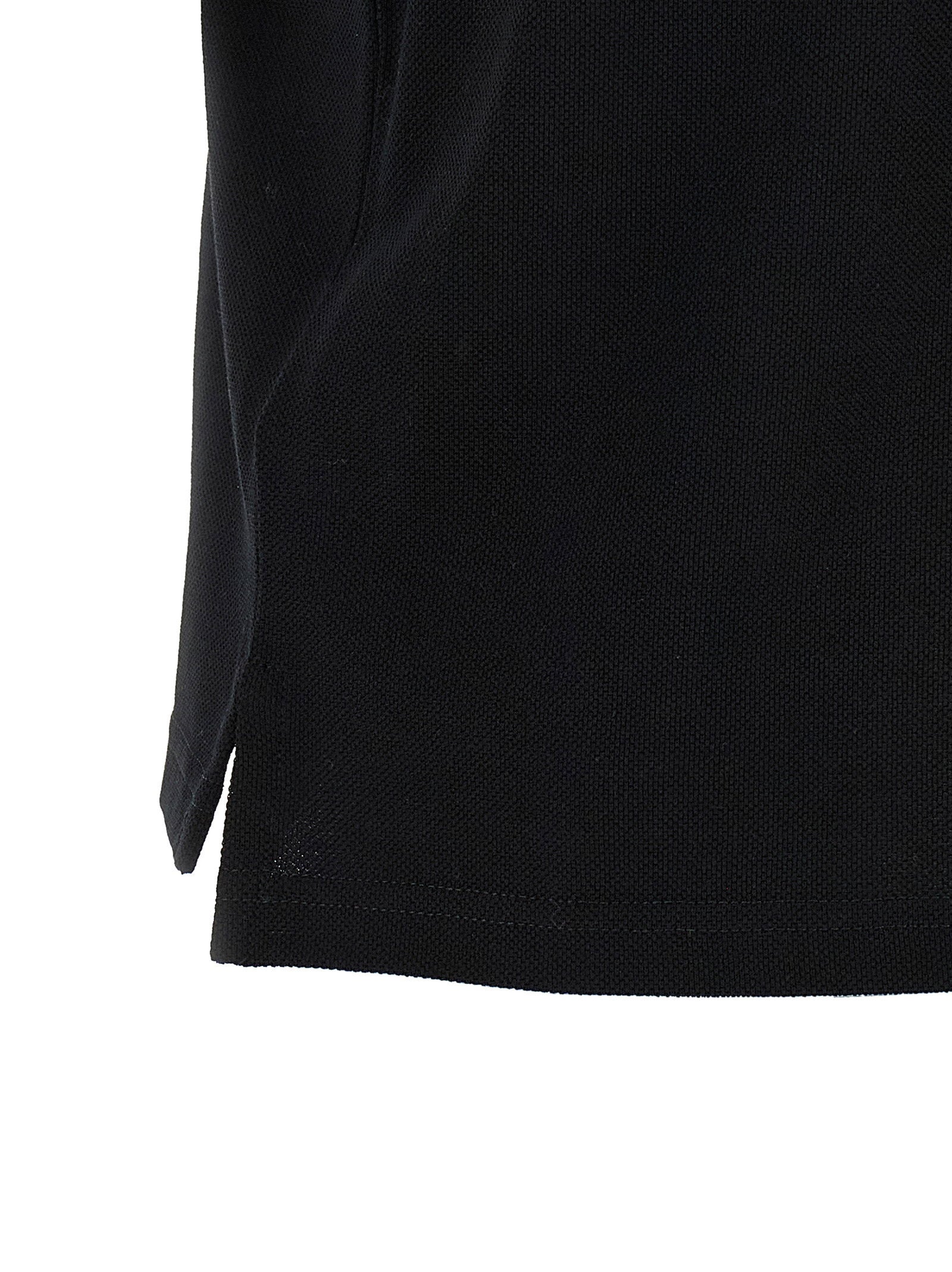 Saint Laurent Cassandre Embroidered Polo Shirt