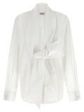 Saint Laurent Lavallière Collar Shirt