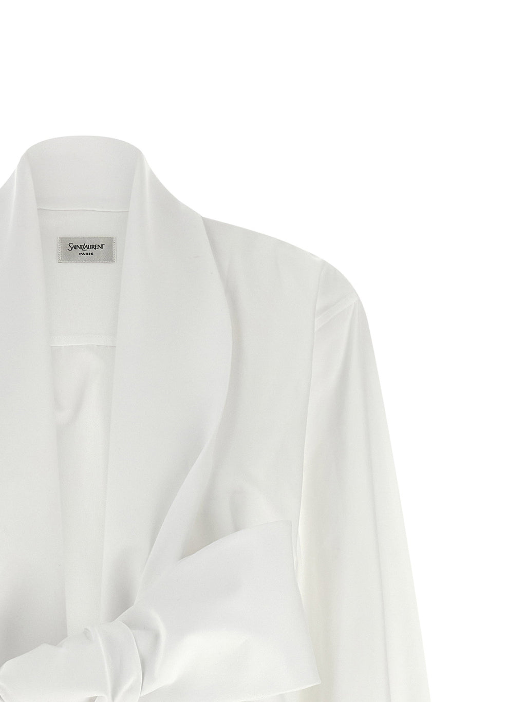 Saint Laurent Lavallière Collar Shirt