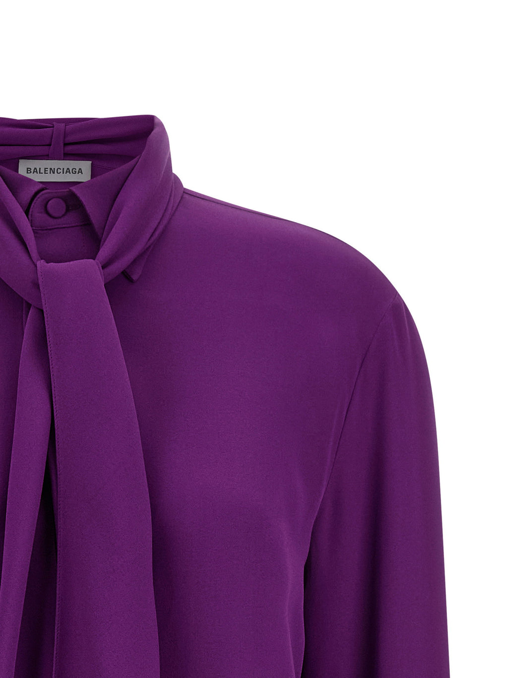 Balenciaga Shirt With Scarf