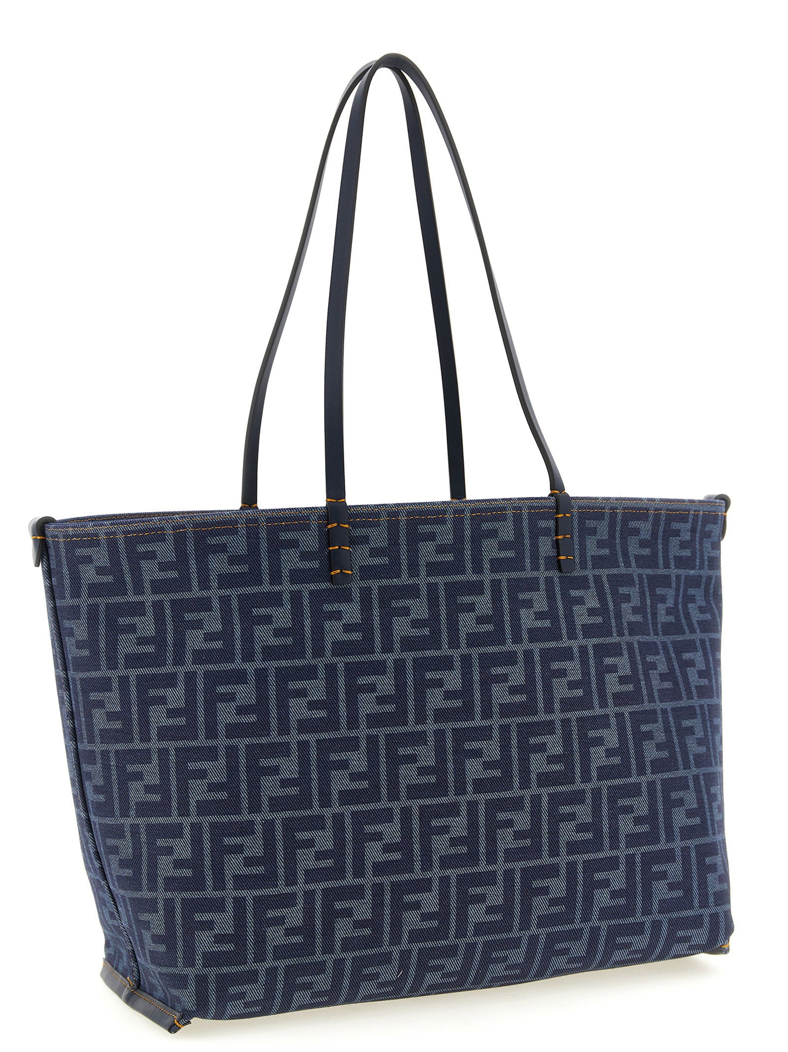 Fendi Roll Medium Reversible Shopping Bag
