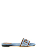 Fendi Denim Sandals