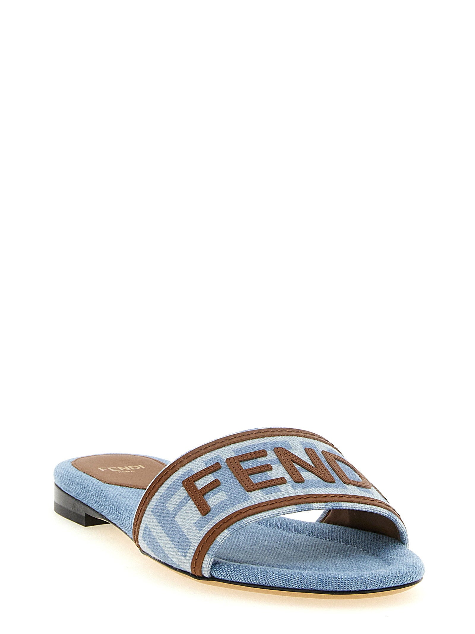Fendi Denim Sandals