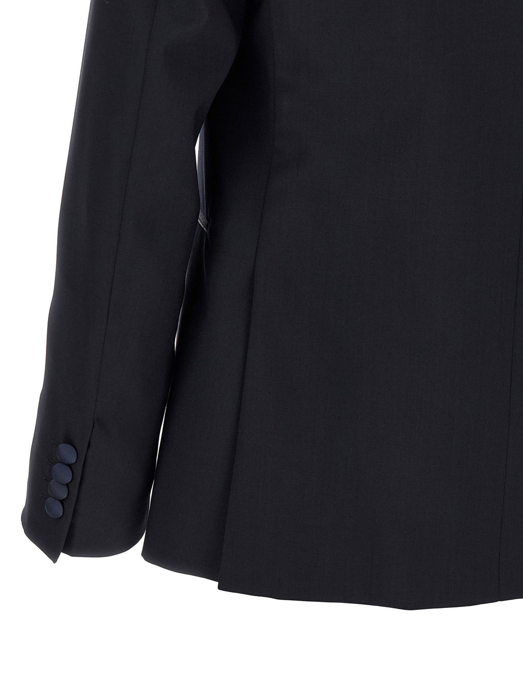 Pal Zileri Wool And Satin Dress