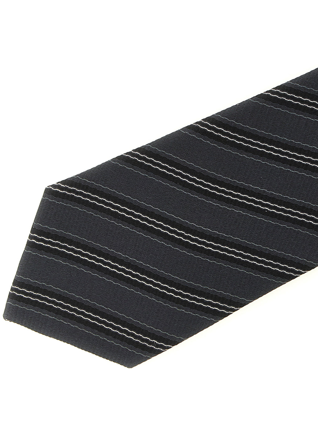 Saint Laurent Striped Tie
