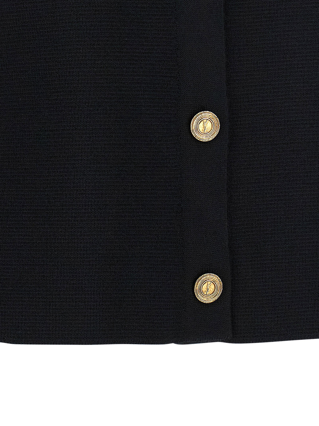 Saint Laurent Cassandre Medallion Cardigan