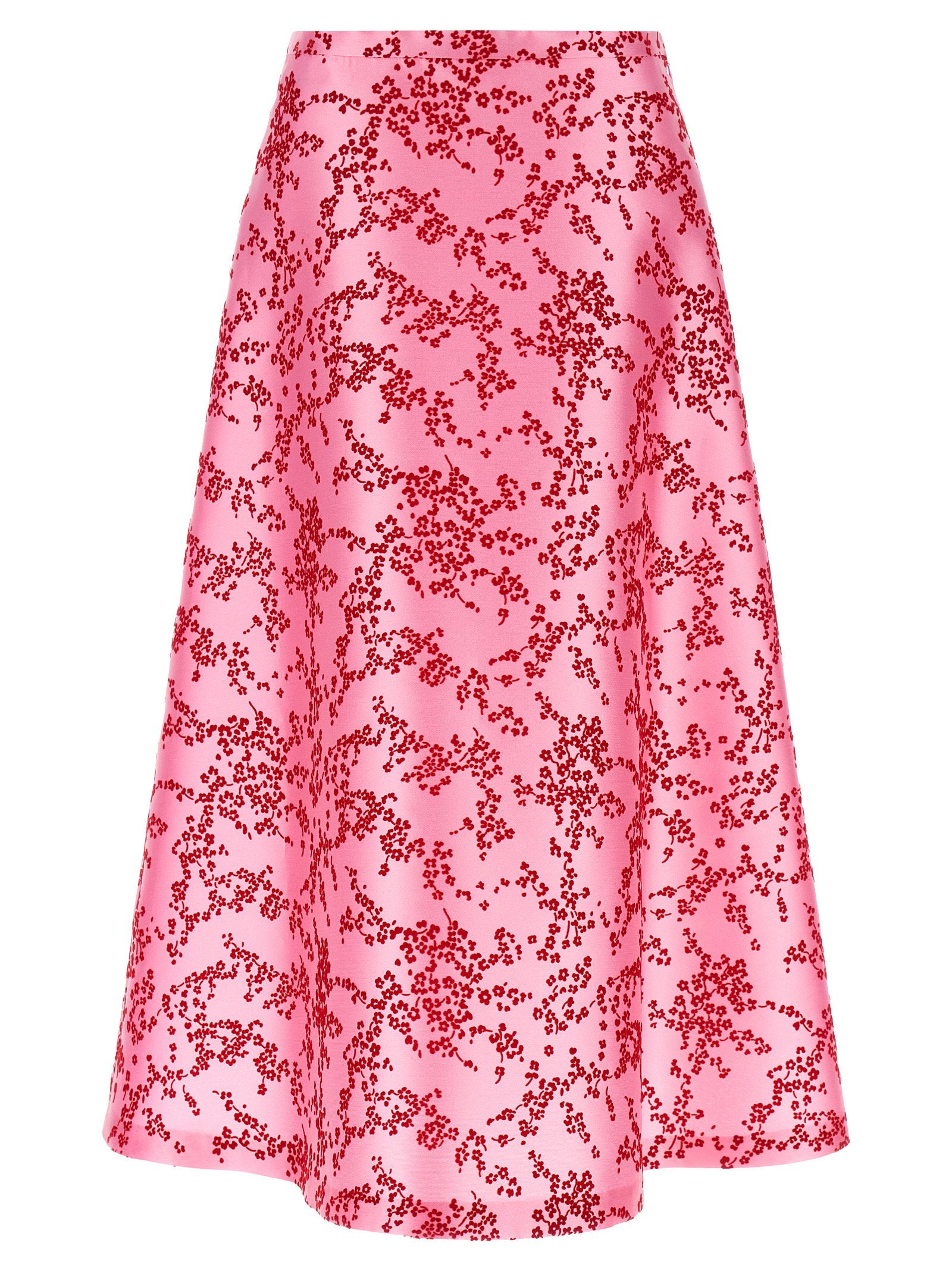 Alberta Ferretti Mikado Floreale Skirt