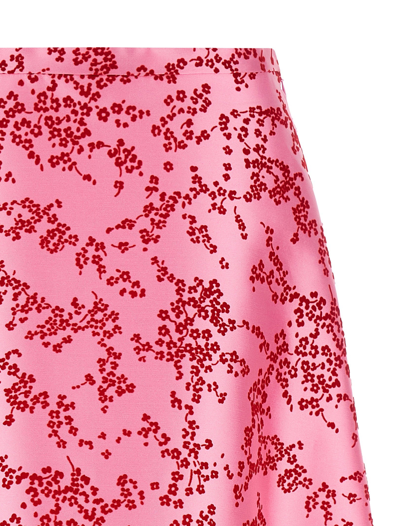 Alberta Ferretti Mikado Floreale Skirt