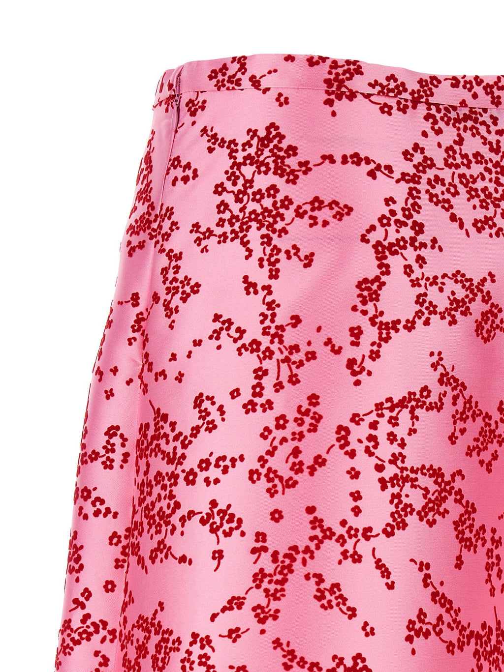 Alberta Ferretti Mikado Floreale Skirt