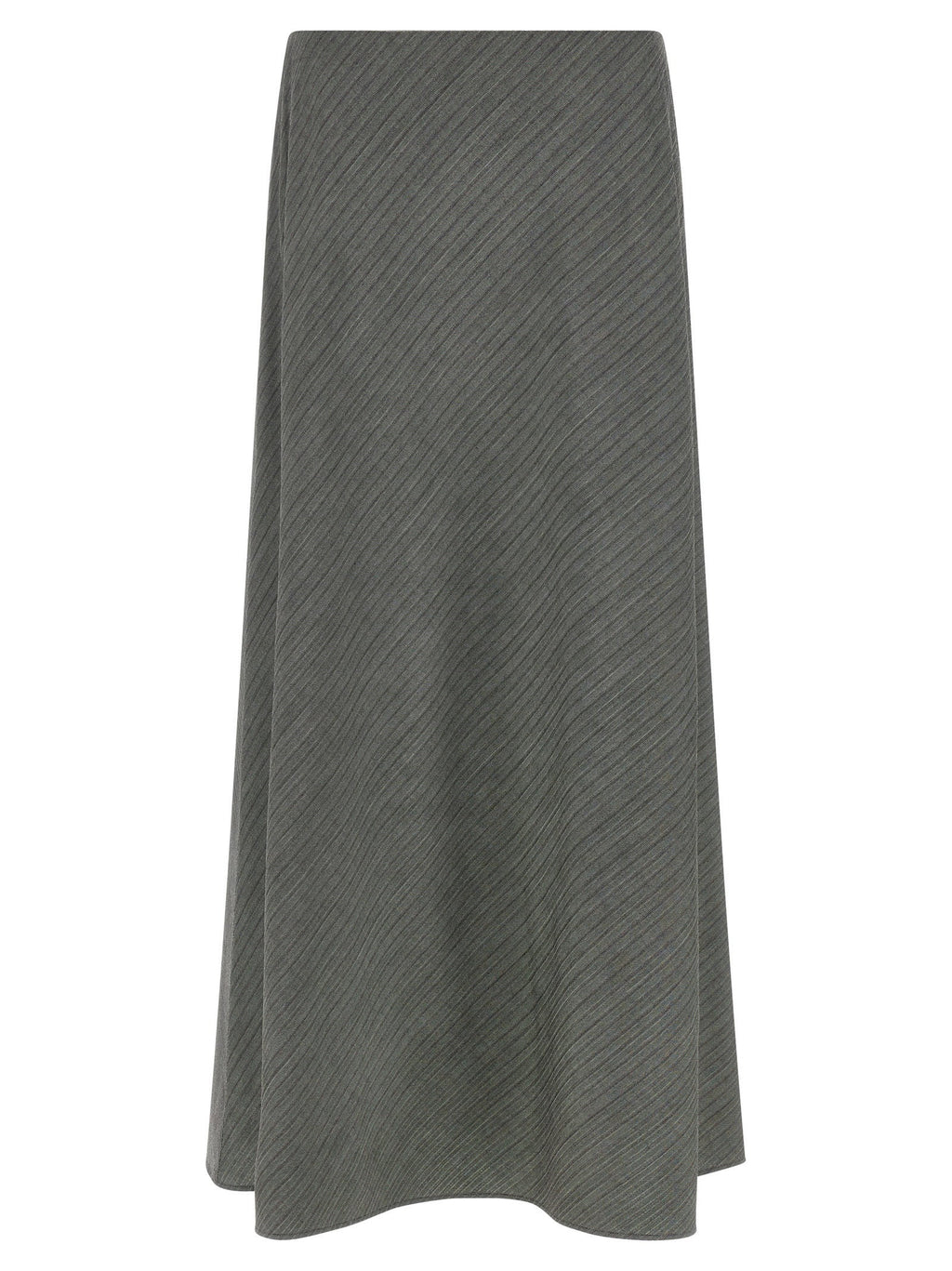 Alberta Ferretti Bell Chevron Skirt