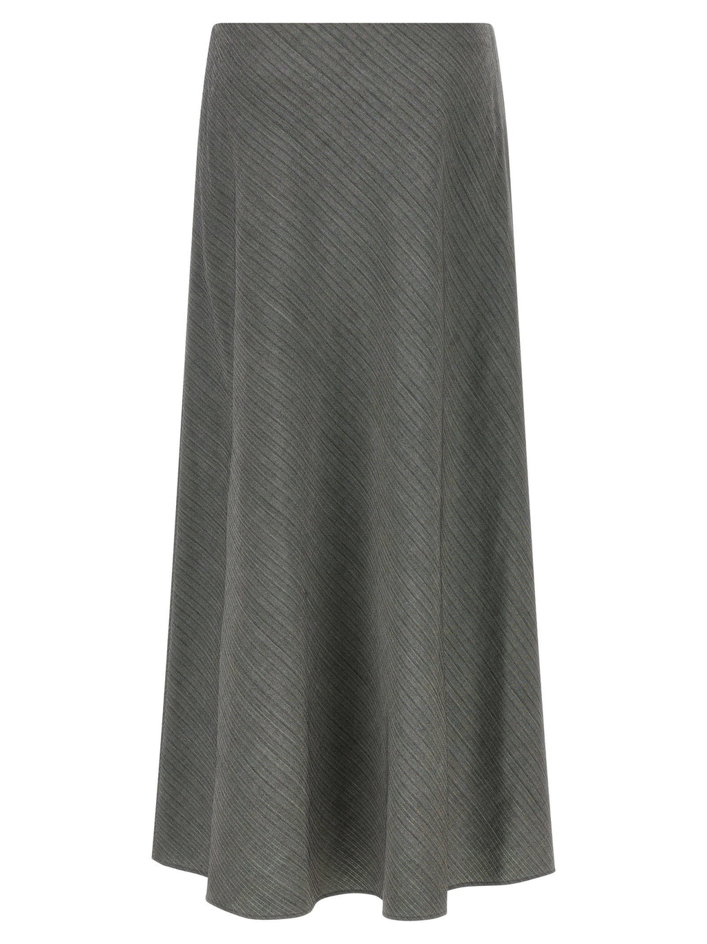 Alberta Ferretti Bell Chevron Skirt