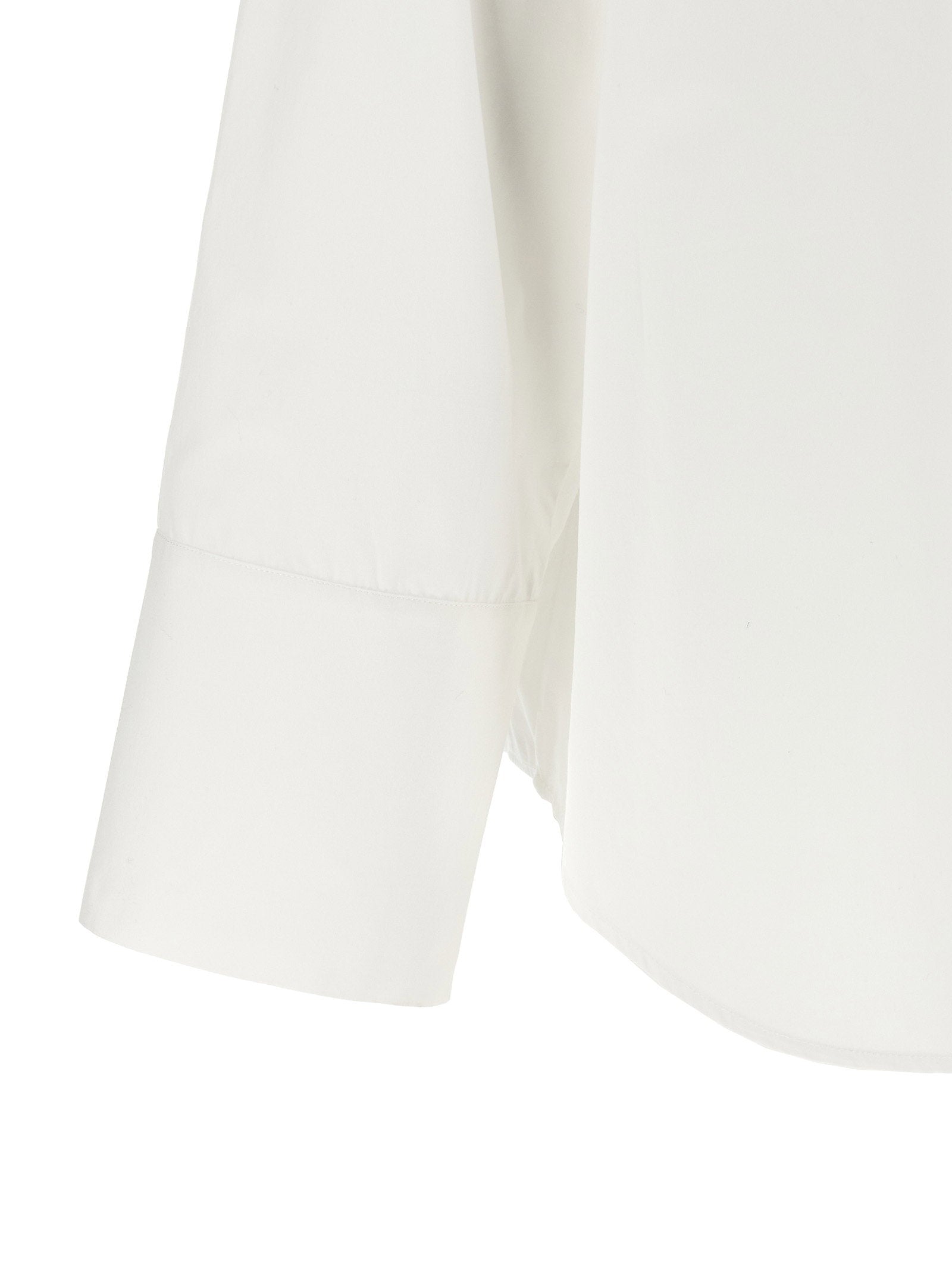 Alberta Ferretti Pleated Ruffle Shirt