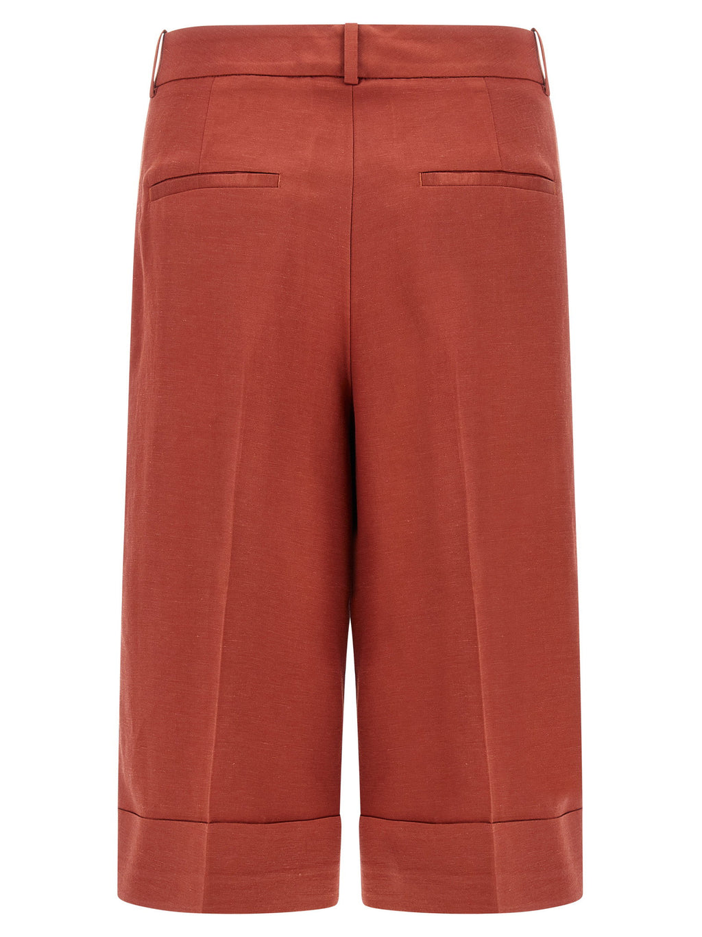 Peserico Linen Viscose Bermuda Shorts