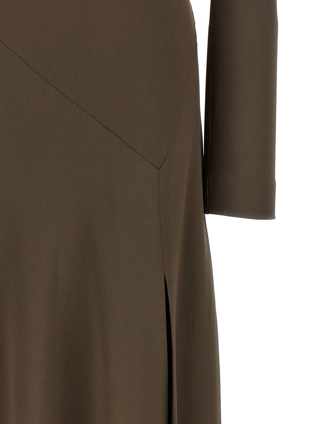 Alberta Ferretti Bare Shoulder Dress
