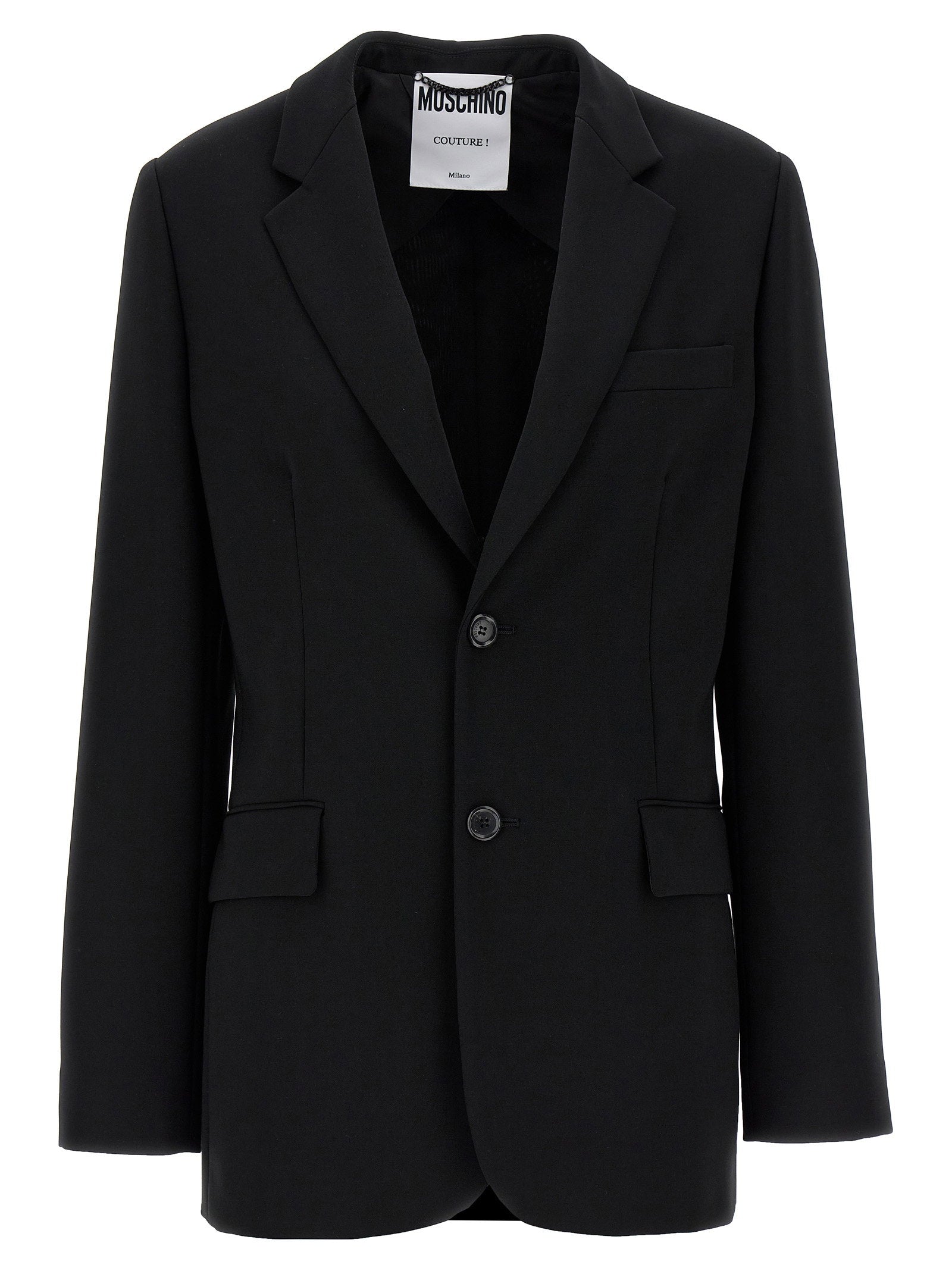 Moschino Single-breasted Martingale Blazer