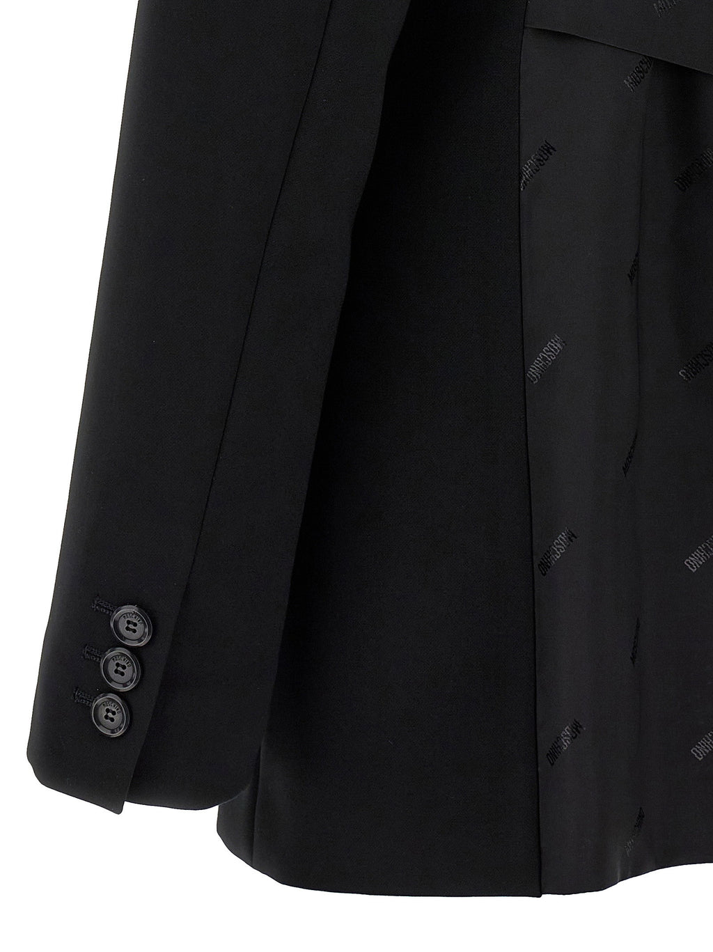 Moschino Single-breasted Martingale Blazer