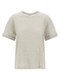 Peserico Lamé Stripes T-shirt