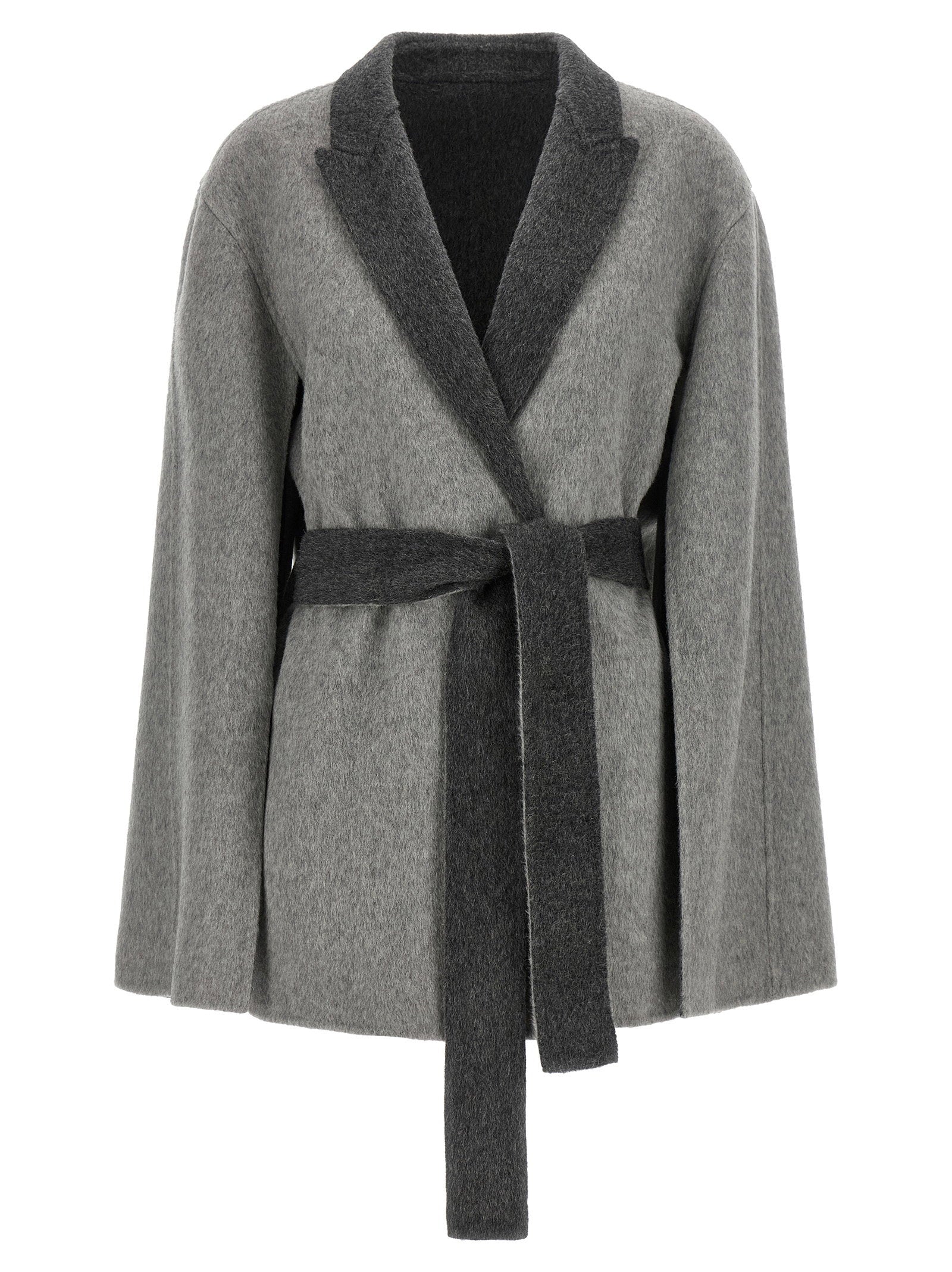 Alberta Ferretti Cardigan With Cape Sleeves