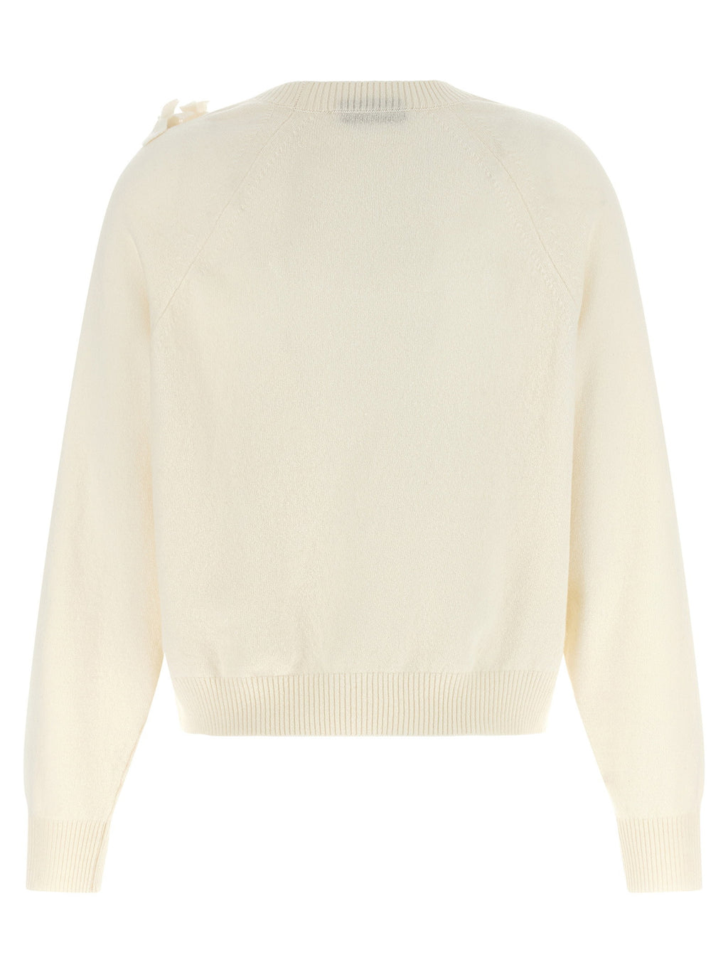 Alberta Ferretti Embroidered Flower Sweater