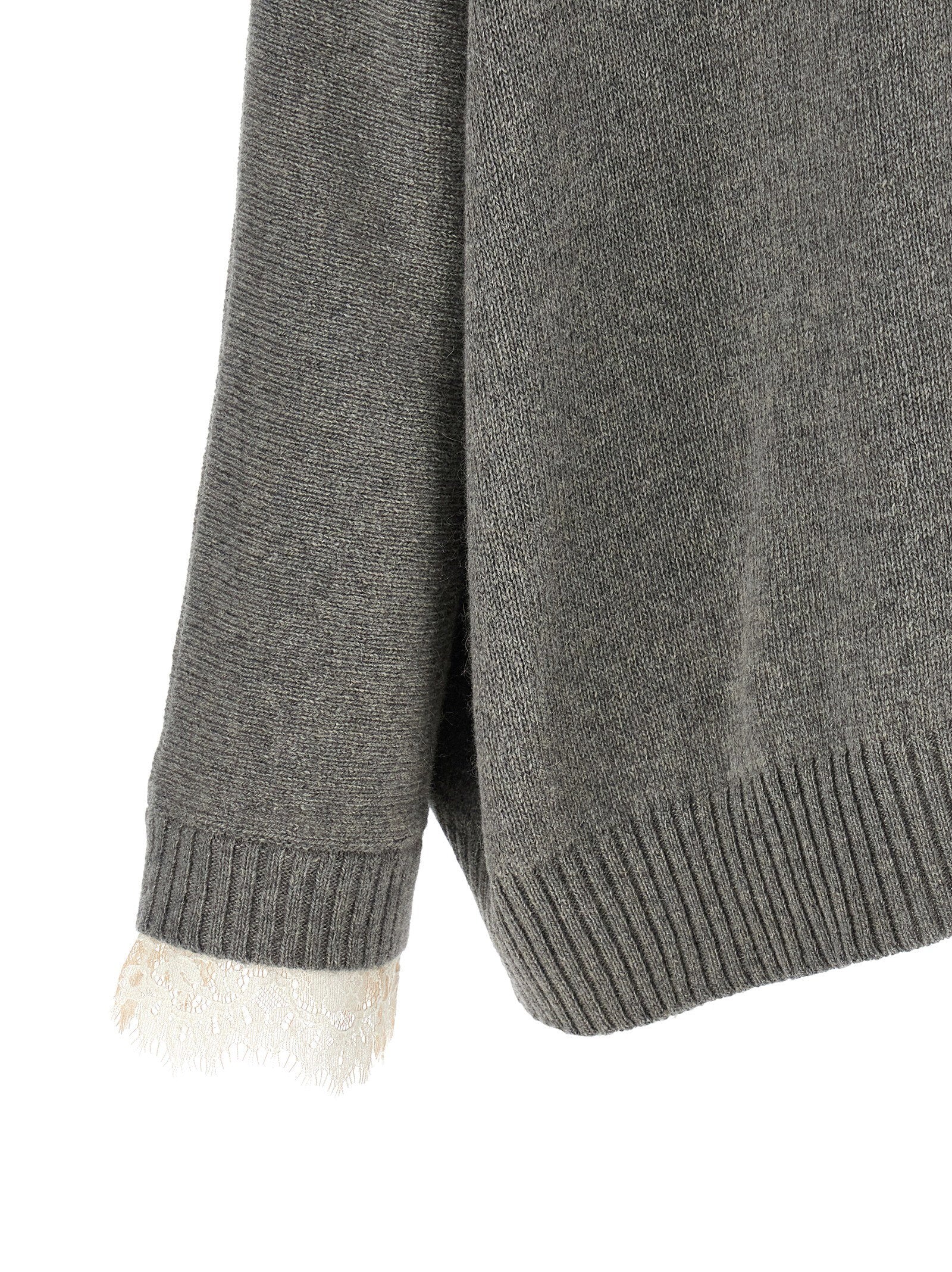 Alberta Ferretti Central Stitching Sweater