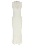 Ganni Cotton Crochet Dress