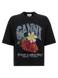 Ganni Strawberry Sweater