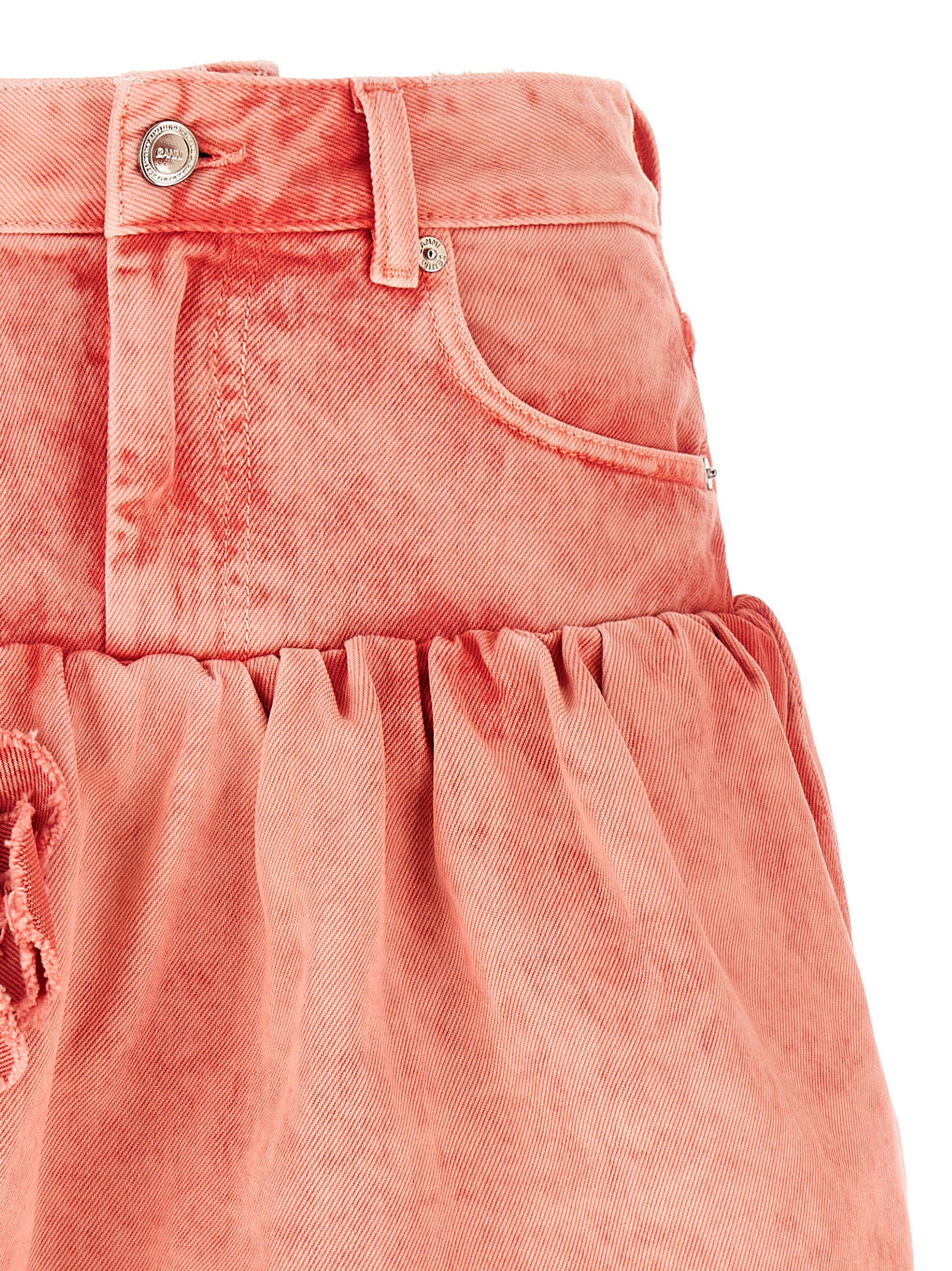 Ganni Denim Jeans Skirt