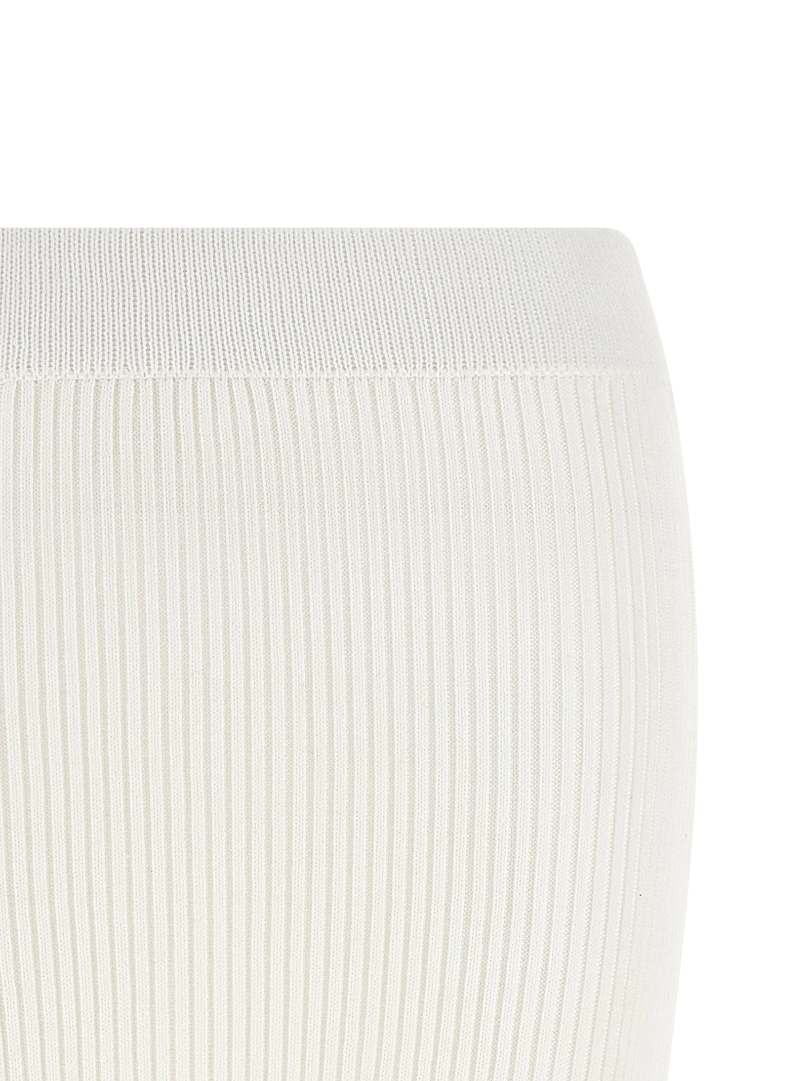 Ganni Cotton Crochet Skirt