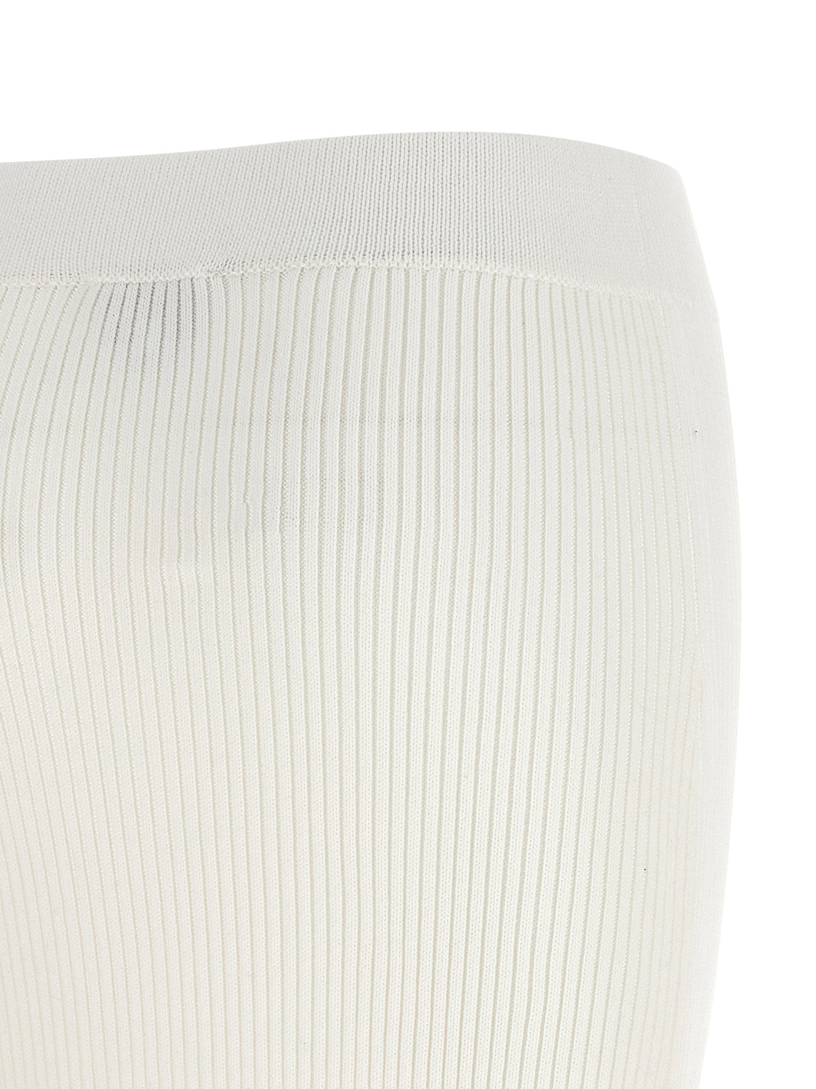 Ganni Cotton Crochet Skirt
