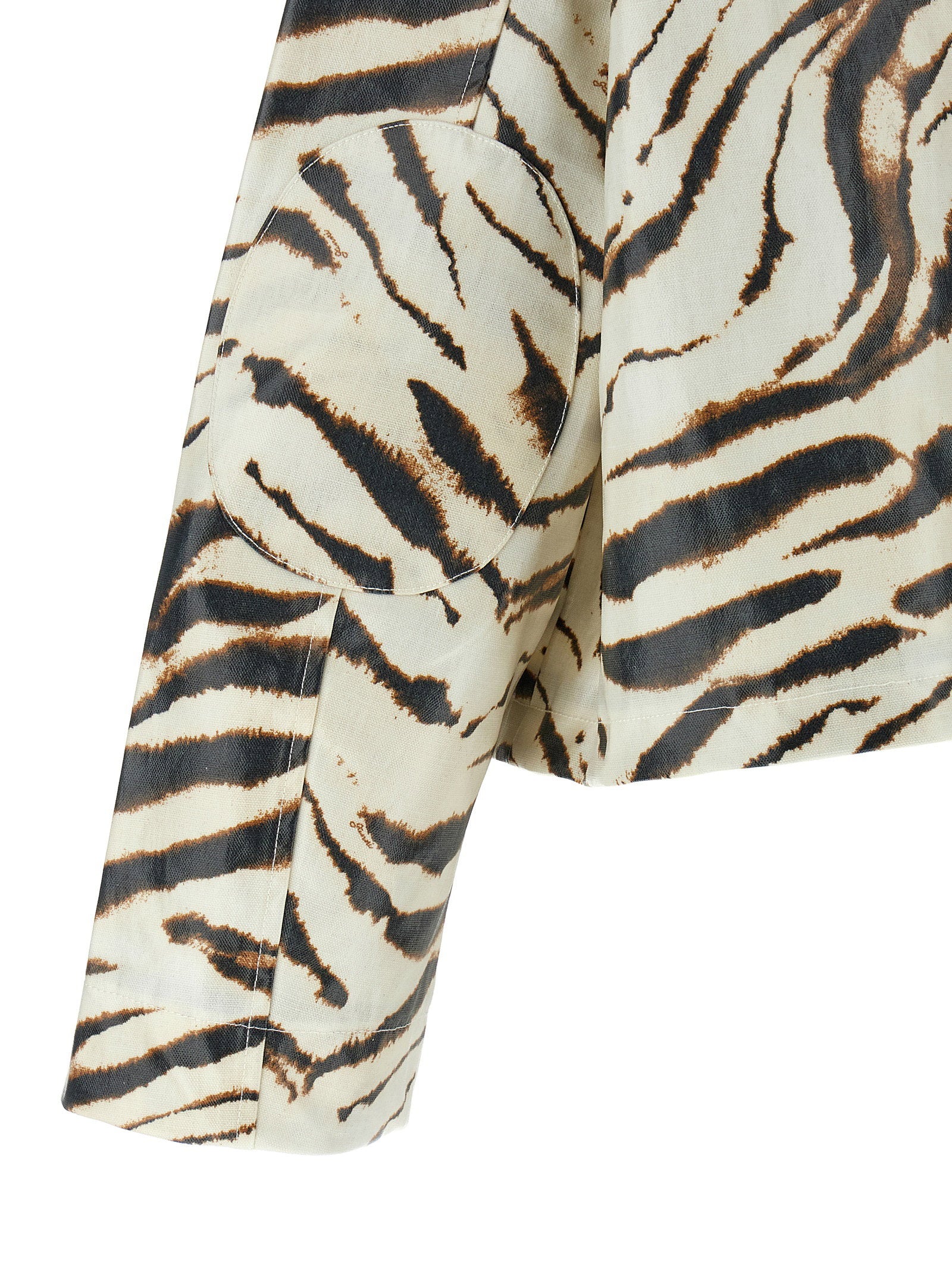 Ganni Laminated Fabric Jacket