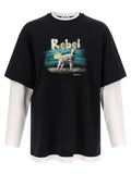 Moschino Double Layer Rebel T-shirt