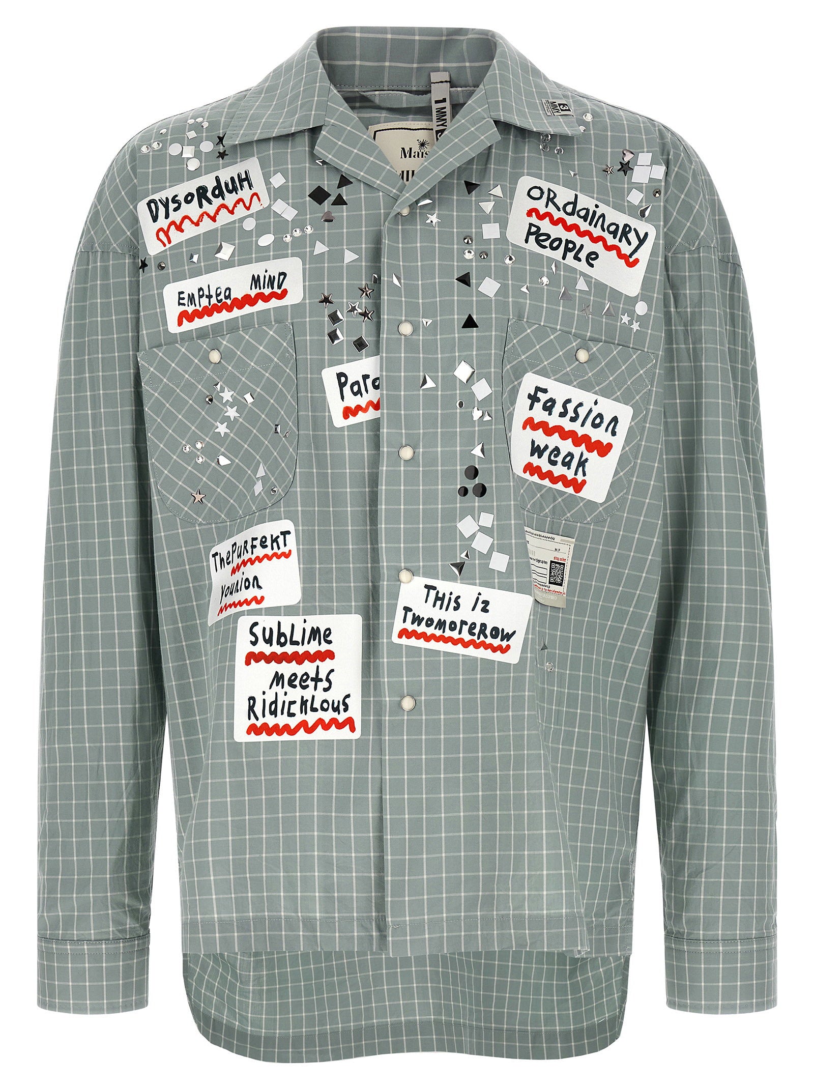 Maison Mihara Yasuhiro Shirt Adhesive Decorations