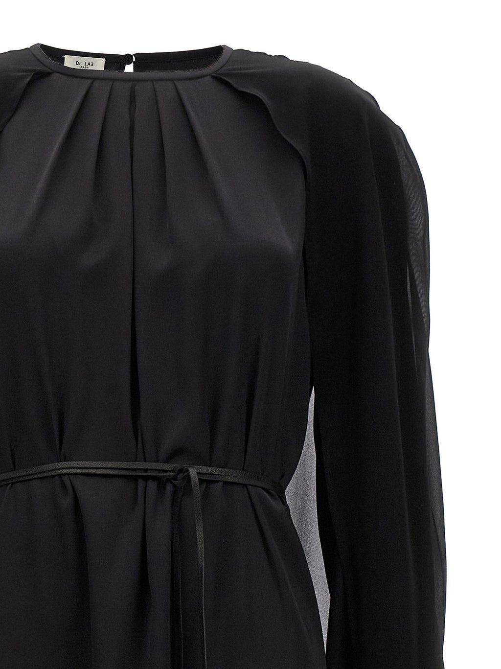 Di.la3 Pari' Cape Dress