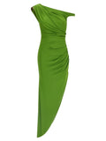 Elisabetta Franchi Jewel Shoulder Dress