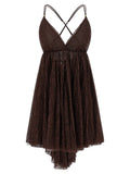 Elisabetta Franchi Lace Mini Dress