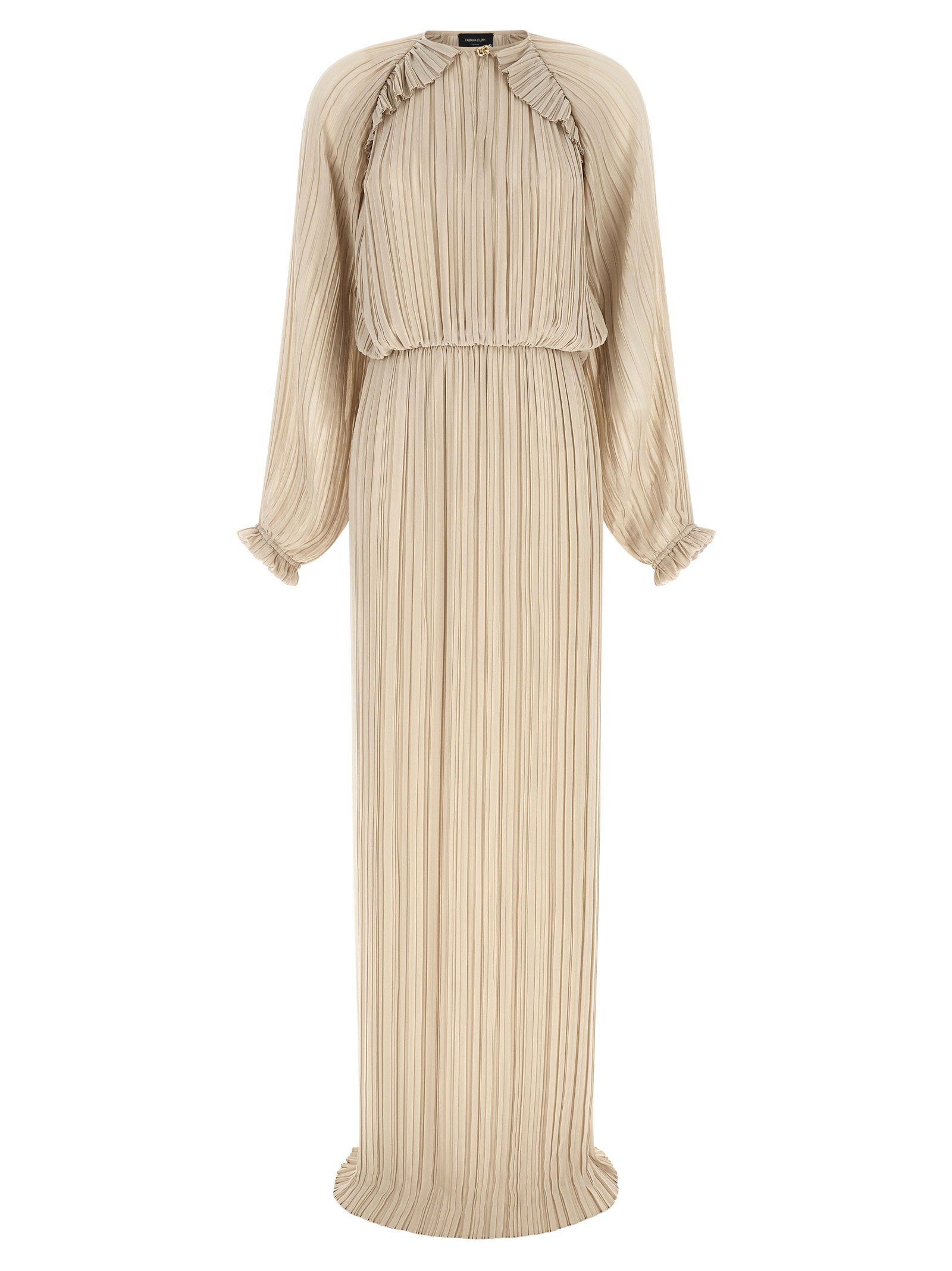 Fabiana Filippi Long Pleated Dress
