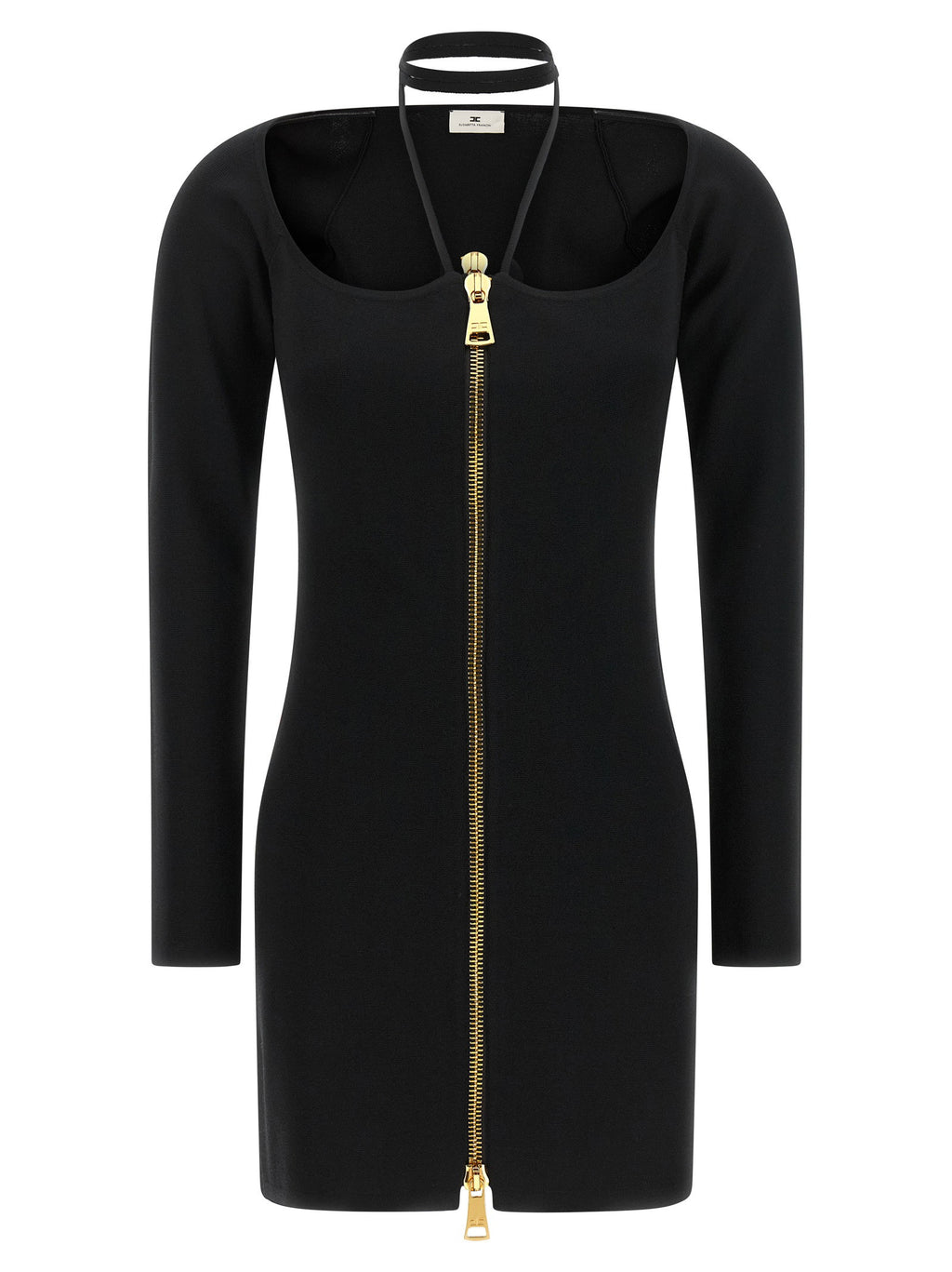 Elisabetta Franchi Fabric Stitch Knit Dress