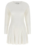 Elisabetta Franchi Knitted Pleated Dress