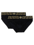 Versace 2-pack Briefs With Greca Pattern