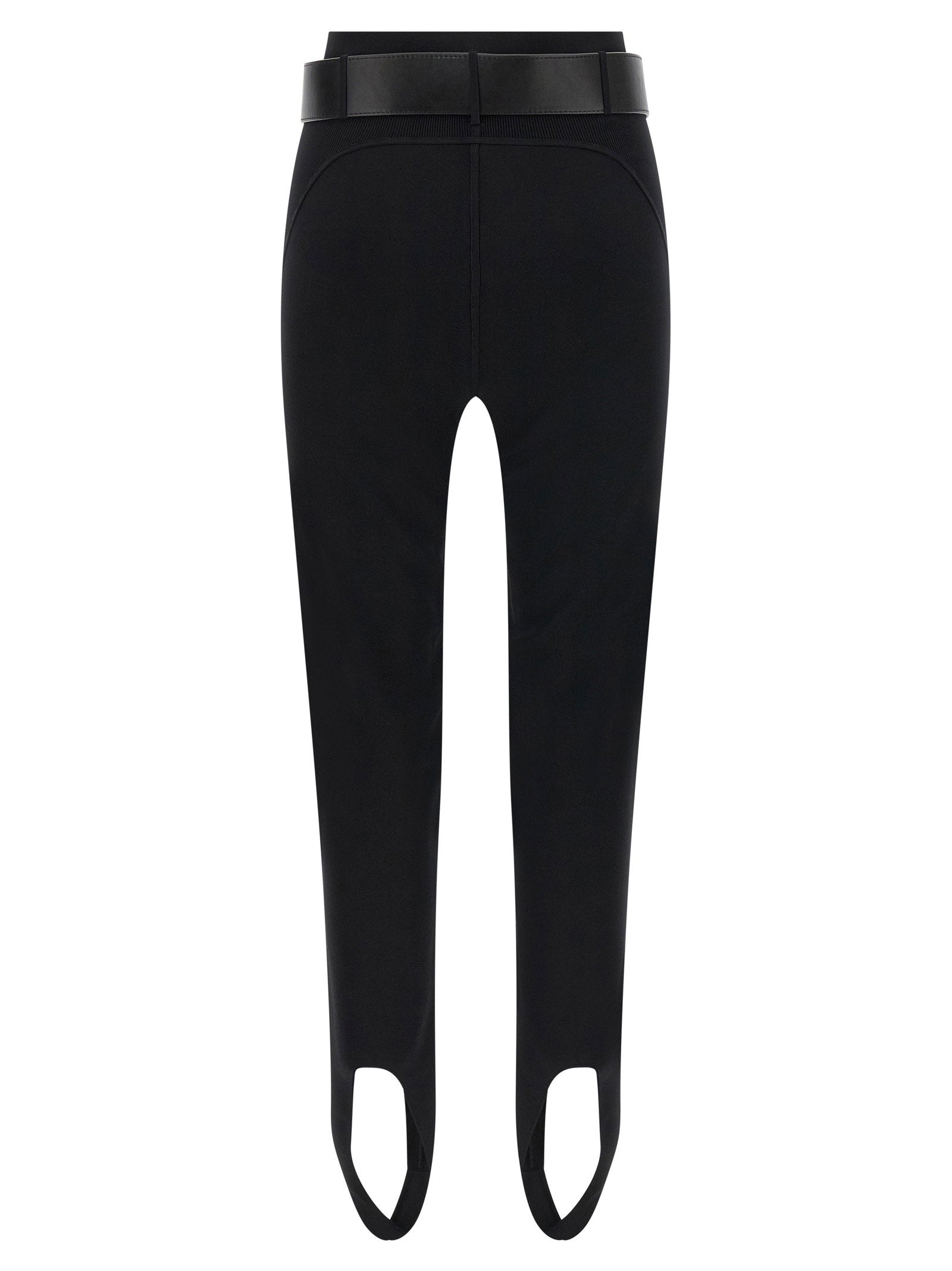 Self-Portrait Leggings With Stirrup And Belt