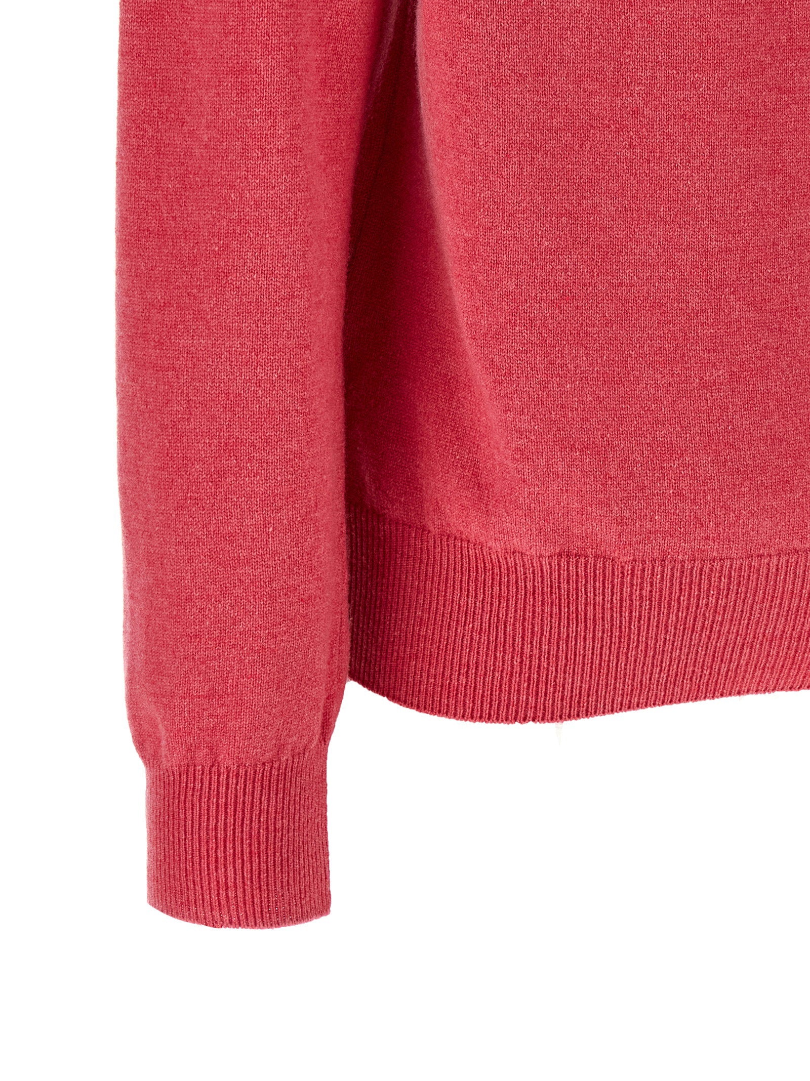 Comme Des Garçons Play Double Red Emblem Cardigan