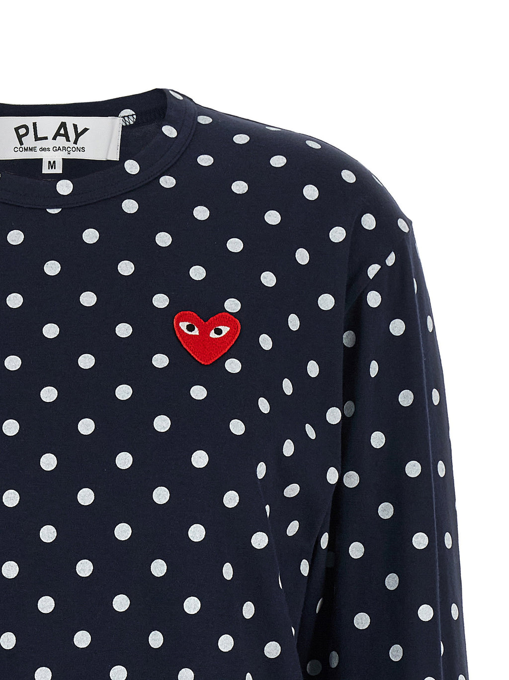 Comme Des Garçons Play Red Emblem T-shirt