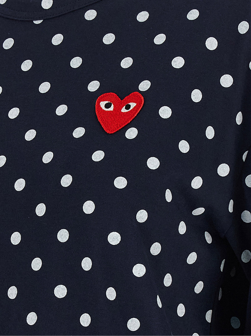 Comme Des Garçons Play Red Emblem T-shirt